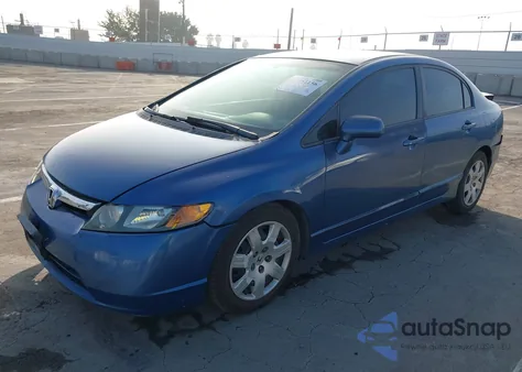 2007 Honda Civic Lx z USA, uszkodzony, nr VIN 1HGFA16507L096626
